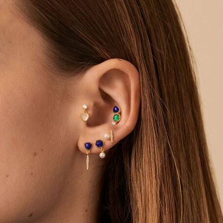 Piercing puce MIX & MATCH - Tricolore - Piercings  | Agatha
