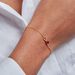 Bracelet souple BEGUIN - Rouge / Doré - Bracelets  | Agatha