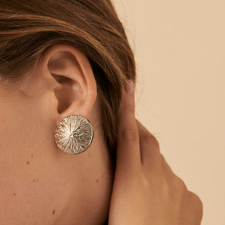 Boucles d'oreilles clips ONDINE - Argenté - Boucles d'oreilles  | Agatha