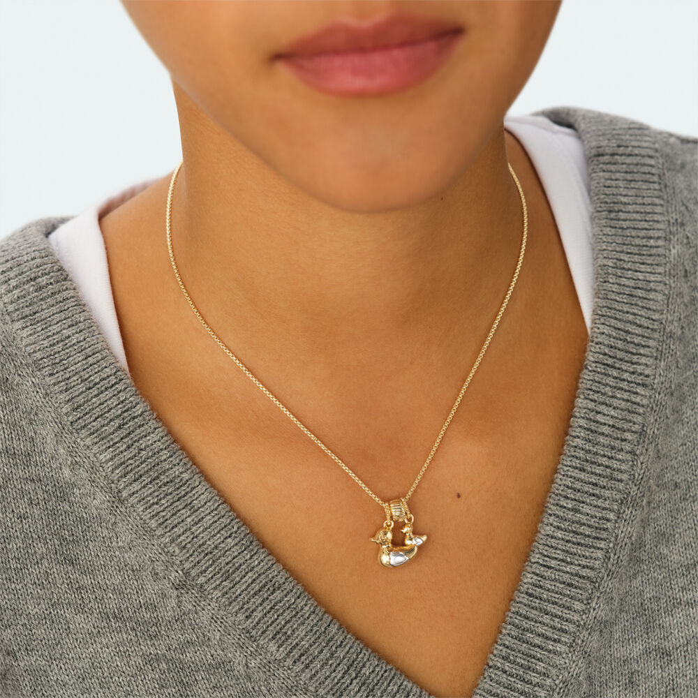 Pendentif STOPPER LUCKY - Dor&eacute; - Bijoux  | Agatha