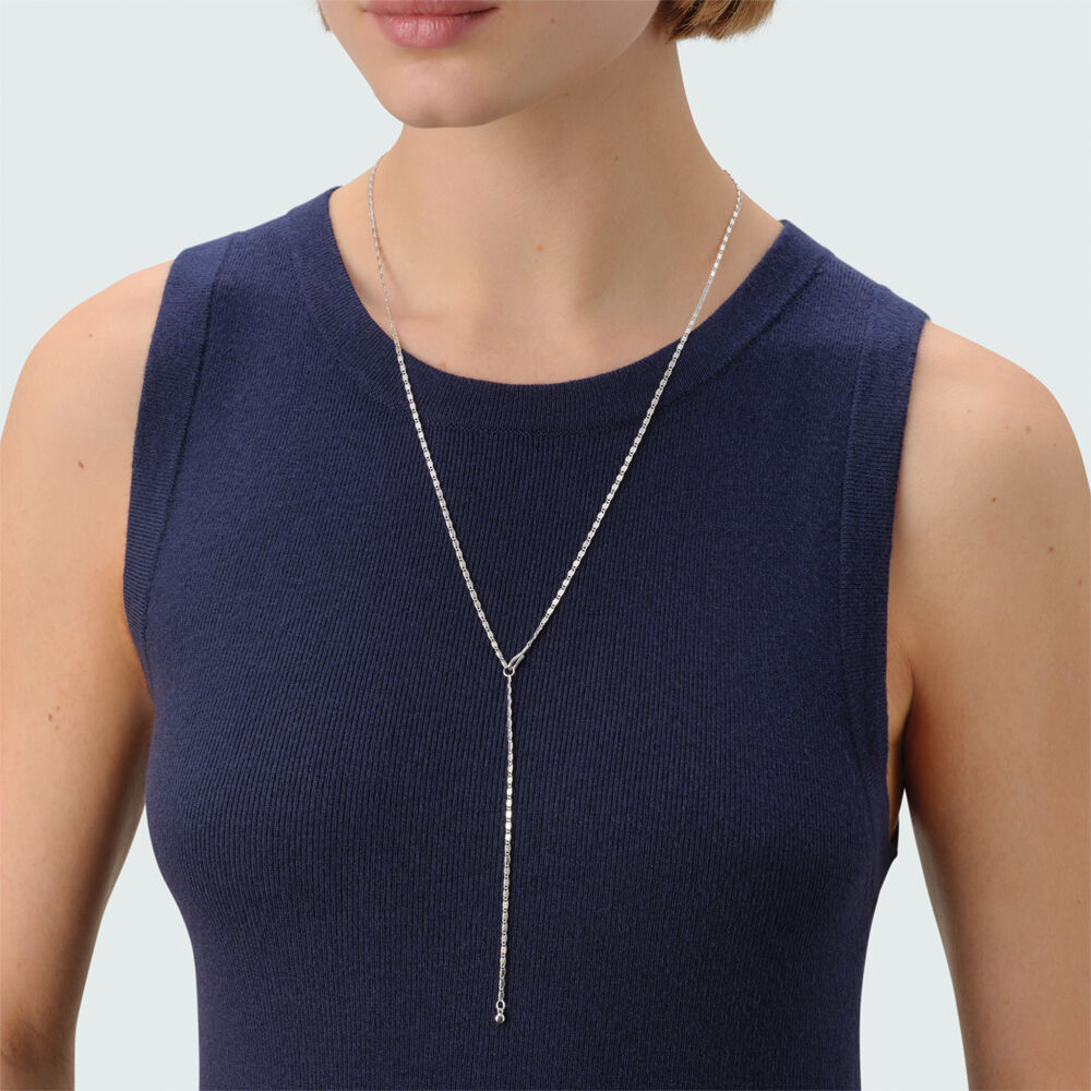 Sautoir JUSSIEU - Argent&eacute; - Sautoir  | Agatha