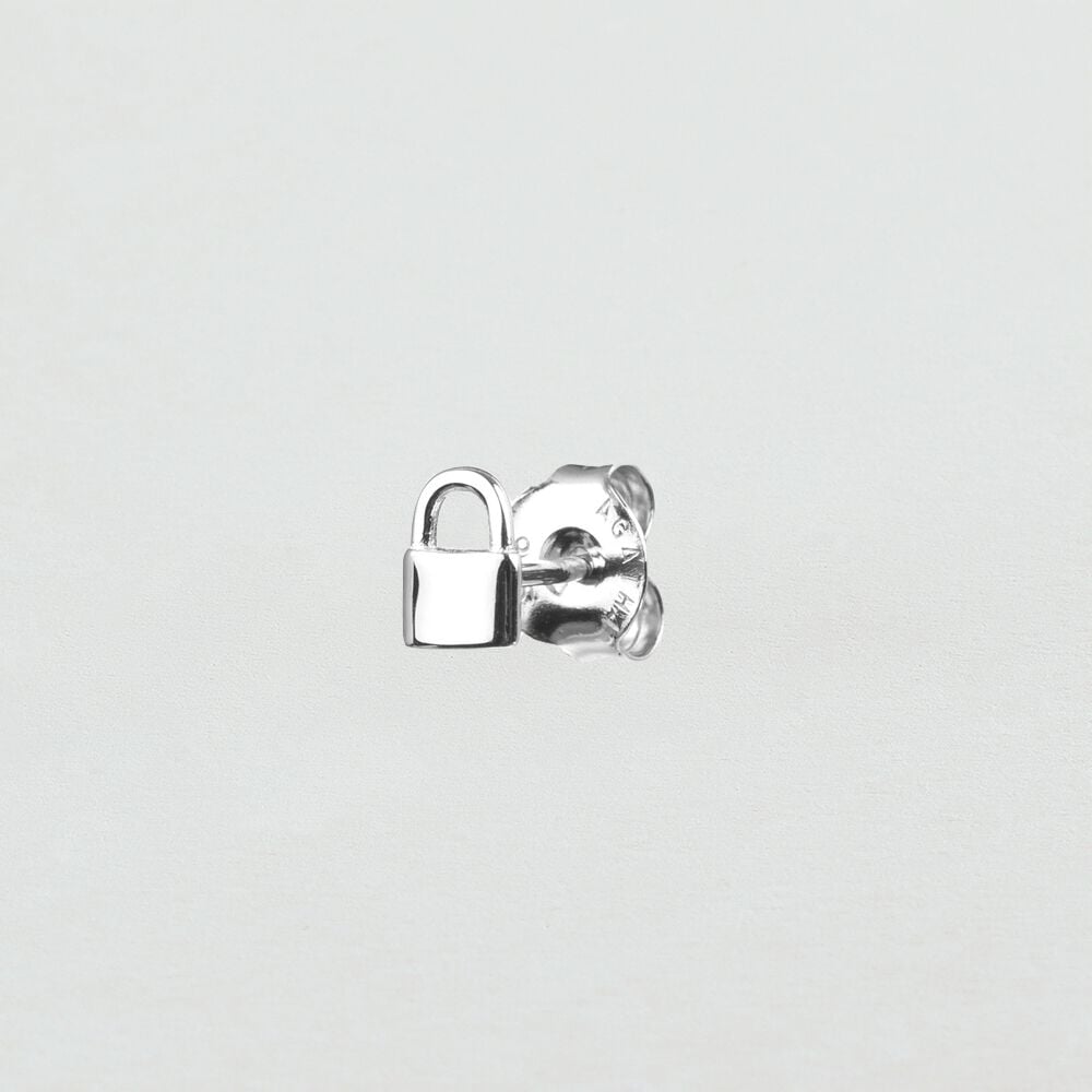 Piercing puce LOCKET - Argenté - Outlet  | Agatha