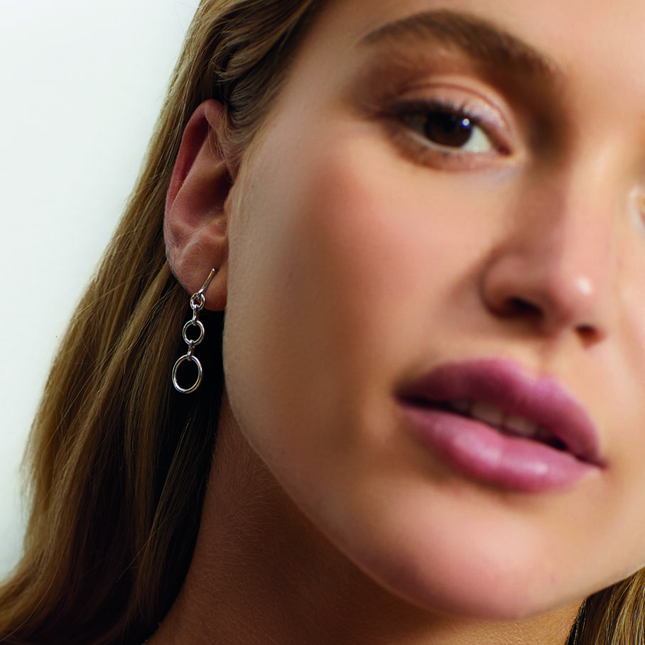 Boucles d'oreilles pendantes PHILRING - Argenté - Boucles d'oreilles  | Agatha