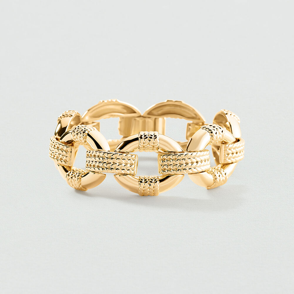 Bracelet souple TUILERIE - Dor&eacute; - Bracelets souples  | Agatha