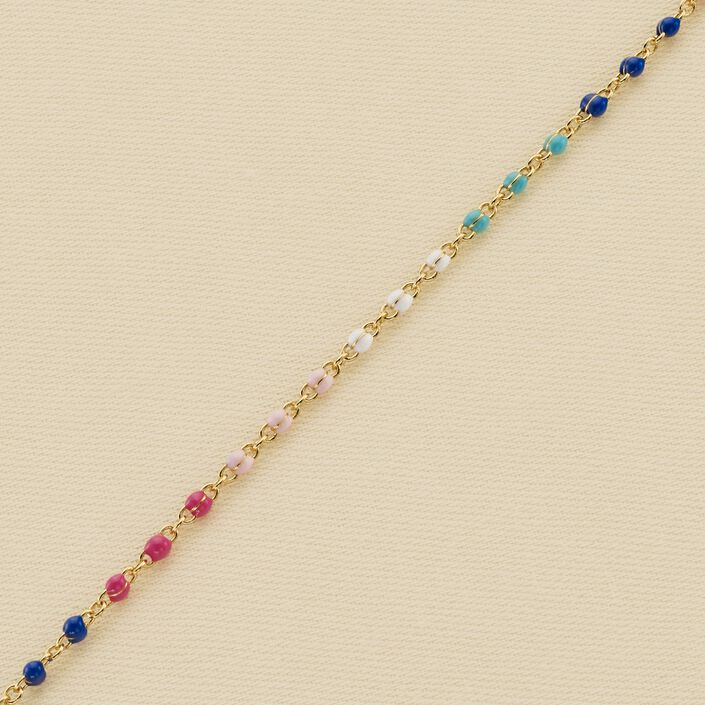 Bracelet souple SMARTY - Bleu / Rose - Bracelets  | Agatha