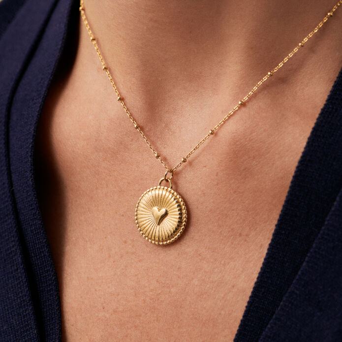 Collier mi-long GOLDEN - Doré - Colliers  | Agatha