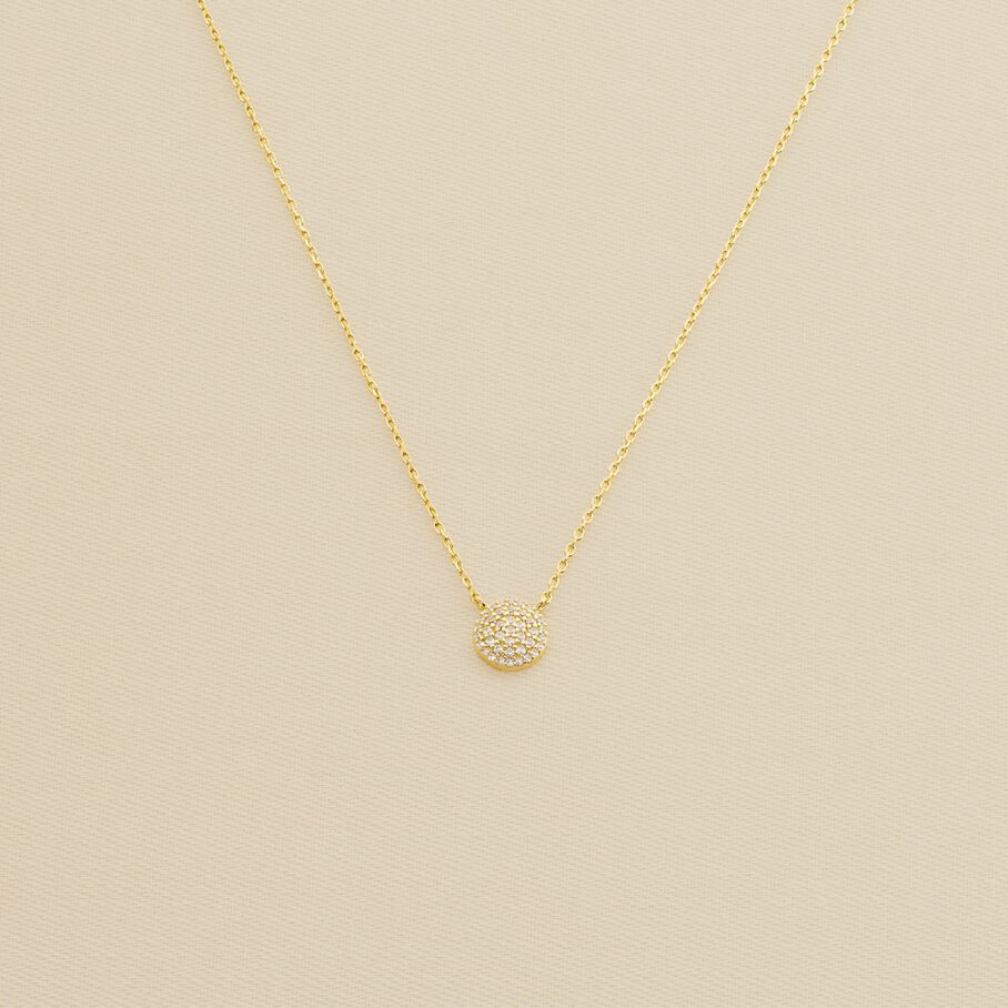 Collier ras du cou CRISTAL - Cristal / Doré - Colliers  | Agatha