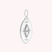 Pendentif KARMA - Cristal / Argenté - Bijoux  | Agatha