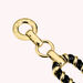 Bracelet souple SESHA - Noir / Doré - Bracelets  | Agatha