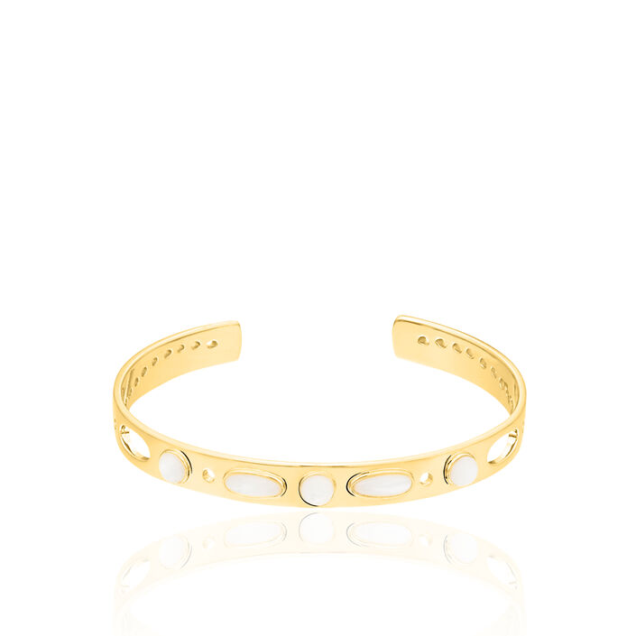 Jonc CARAIBES - Nacre / Doré - Bracelets  | Agatha