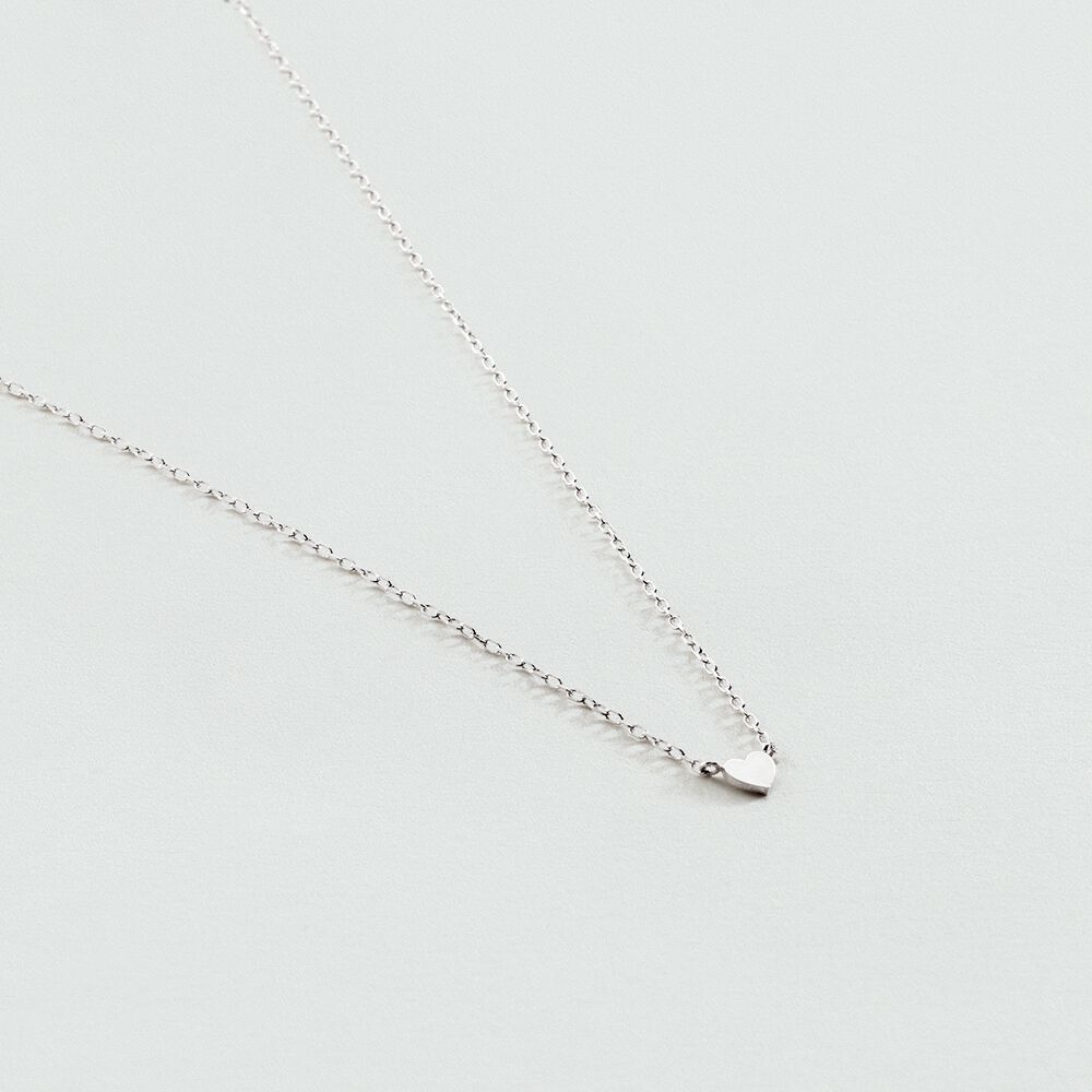 Collier ras du cou WITH LOVE - Argenté - Colliers fantaisie  | Agatha