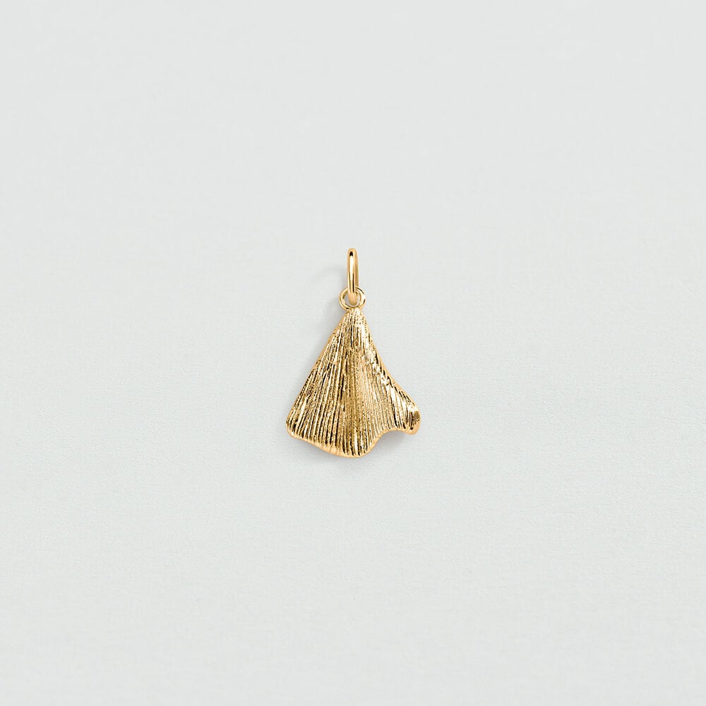 Pendentif FEUILLE DE GINKO - Dor&eacute; - Nouveaut&eacute;s  | Agatha