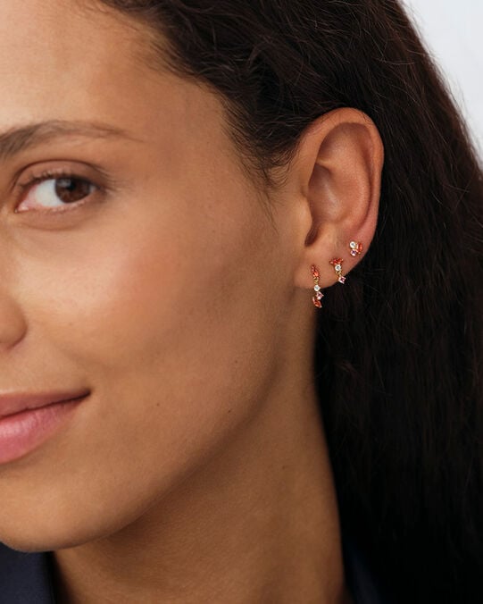 Piercing puce AMAS - Rose / Blanc - Piercings  | Agatha Piercing puce AMAS - Rose / Blanc - Piercings  | Agatha