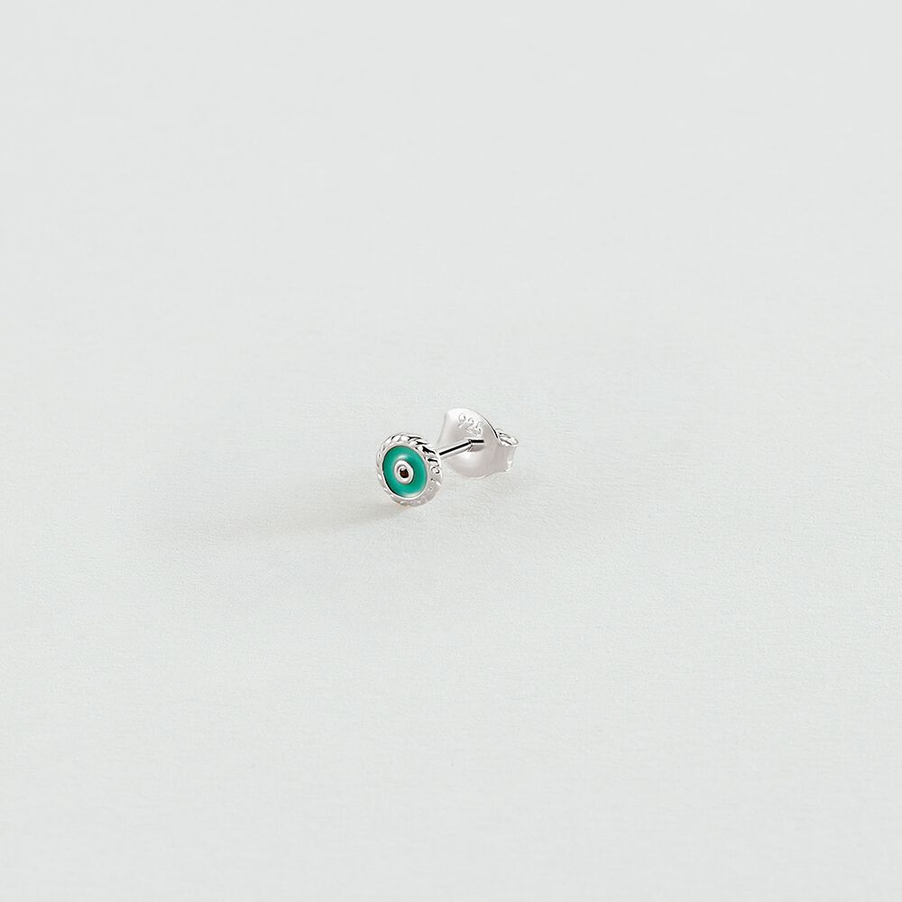 Piercing puce MIX& MATCH - Bleu / Argenté - Piercings  | Agatha