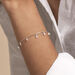 Bracelet souple PETILLE - Cristal / Argenté - Bracelets  | Agatha