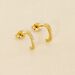 Créoles MULTI - Cristal / Doré - Boucles d'oreilles  | Agatha
