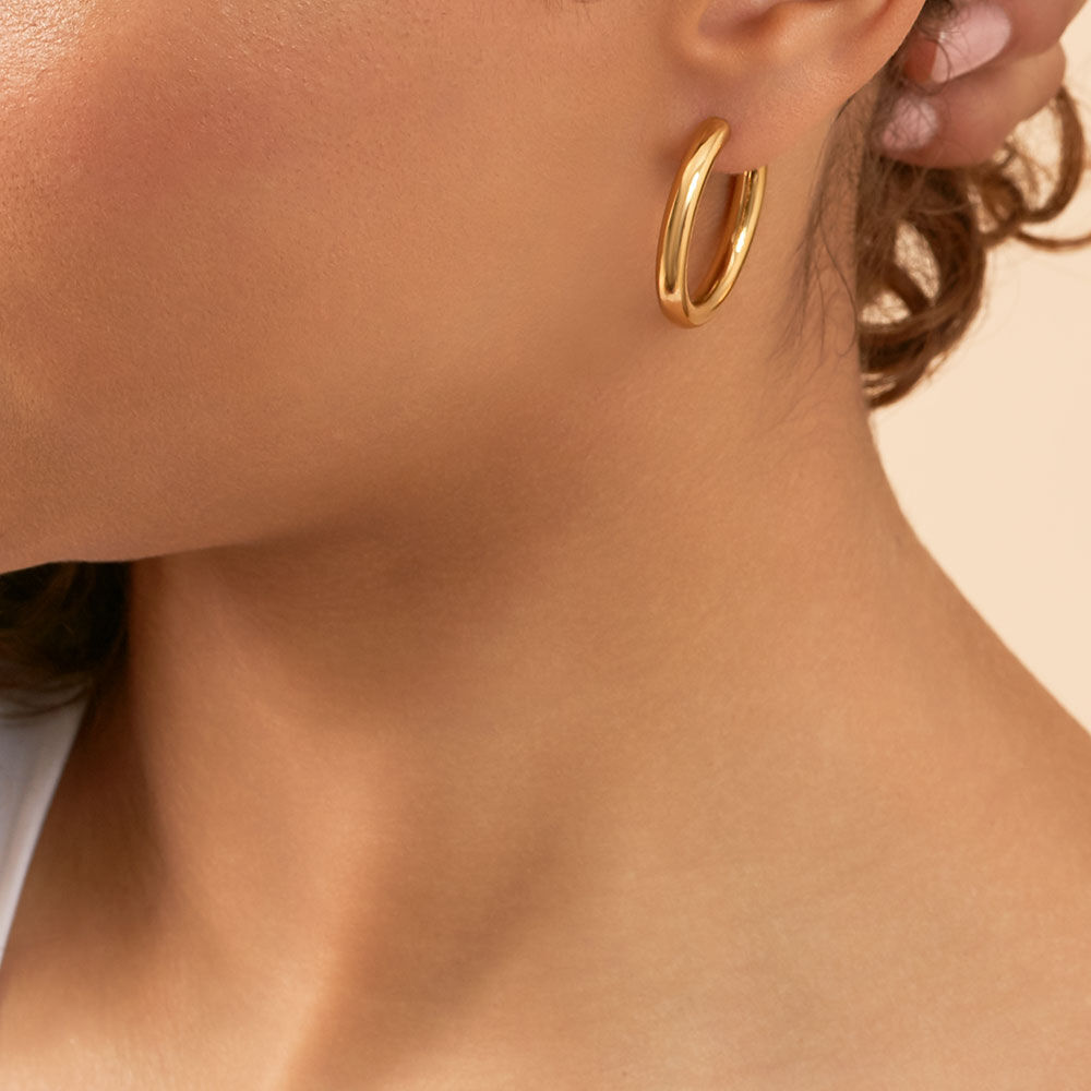Créoles GIPSY - Doré - Boucles d'oreilles  | Agatha