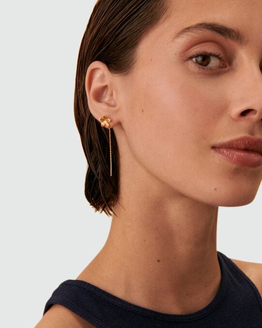 Piercing puce BLOOMY - Doré - Bijoux sans pierre  | Agatha Piercing puce BLOOMY - Doré - Bijoux sans pierre  | Agatha