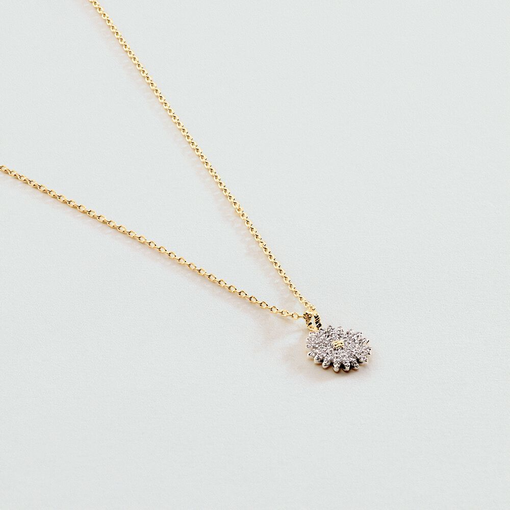 Collier ras du cou BLOSSOM - Cristal / Doré - Colliers fantaisie  | Agatha