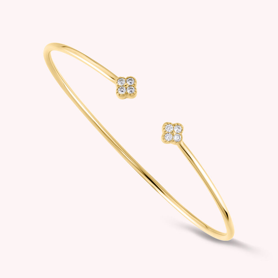 Jonc BELOVED - Cristal / Doré - Bracelets  | Agatha
