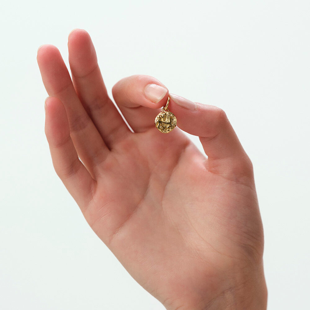 Pendentif PONT DES ARTS - Dor&eacute; - Atelier parisien  | Agatha