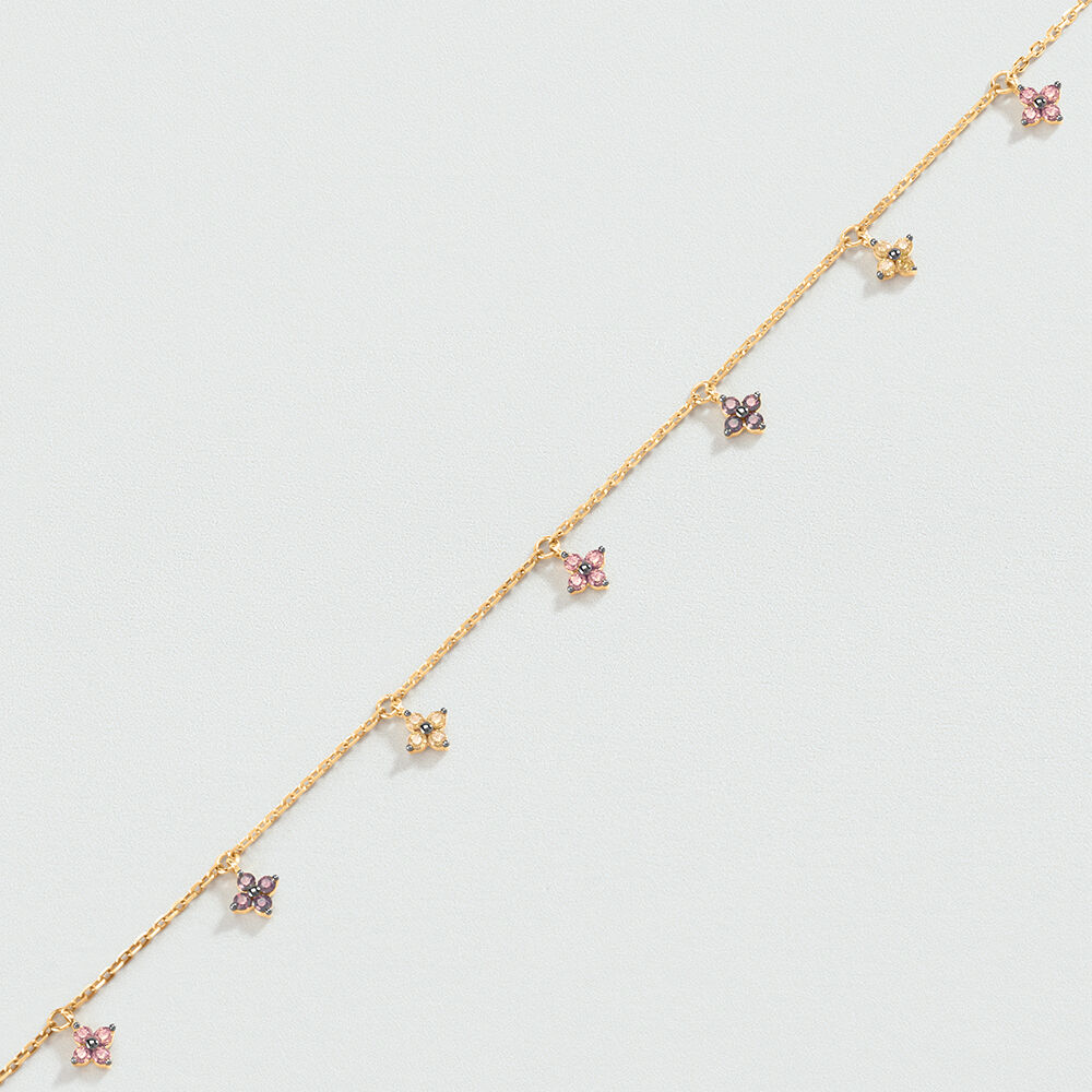 Bracelet souple BELOVED - Rose / Doré - Bracelets souples  | Agatha