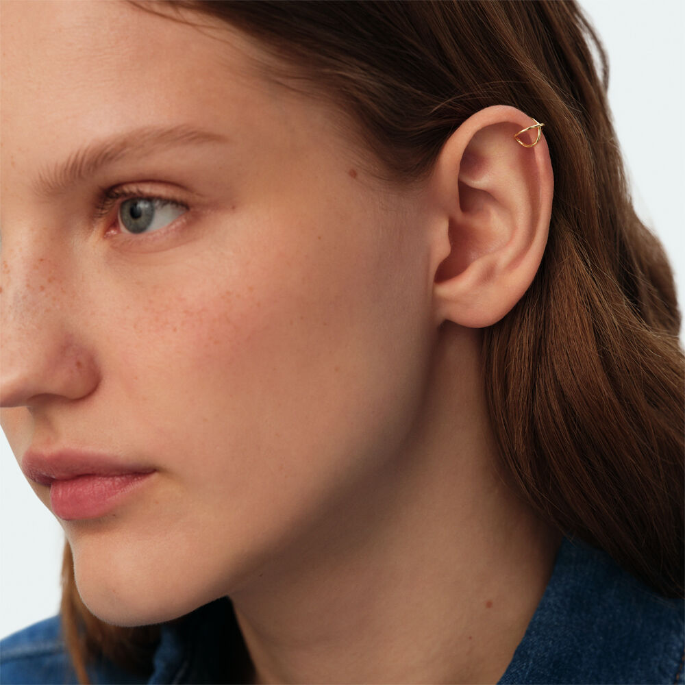 Faux piercing MIX & MATCH - Dor&eacute; - Argent v&eacute;ritable  | Agatha