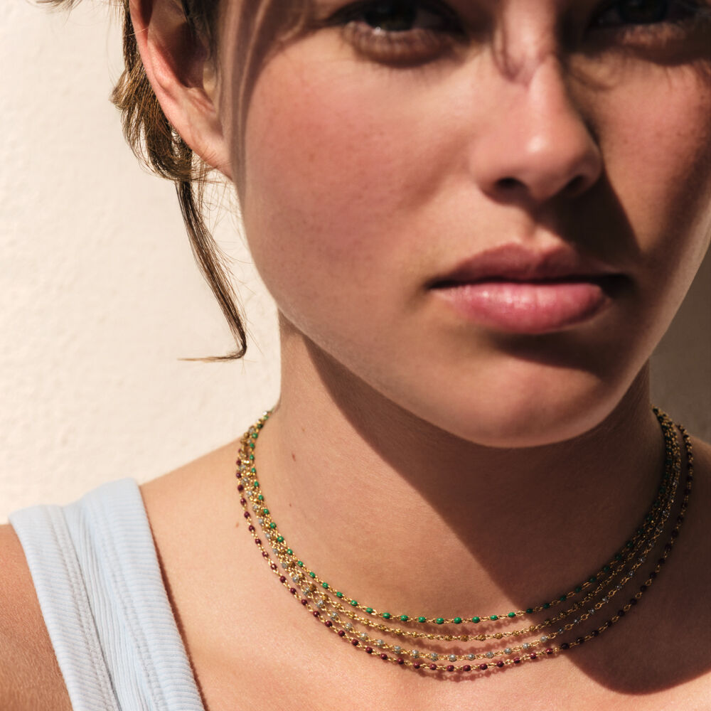 Collier ras du cou SMARTY - Doré / pailletté - Colliers ras du cou  | Agatha