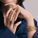 Bague large MINUIT - Doré - Bagues  | Agatha