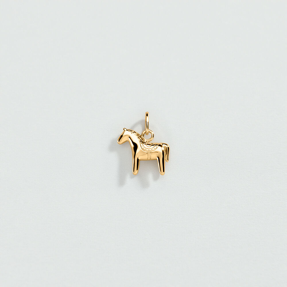 Pendentif CHEVAL - Dor&eacute; - Nouveaut&eacute;s  | Agatha