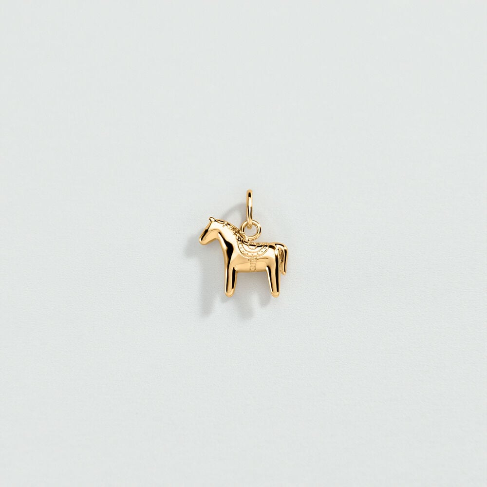 Pendentif CHEVAL - Dor&eacute; - Nouveaut&eacute;s  | Agatha
