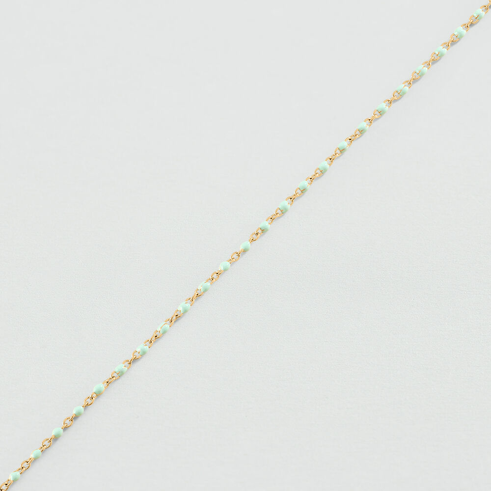 Bracelet souple SMARTY - Turquoise / Doré - Bracelets souples  | Agatha