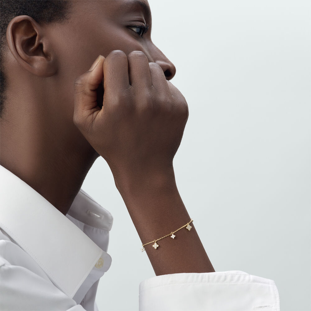 Bracelet souple BELOVED - Cristal / Dor&eacute; - Bracelets souples  | Agatha