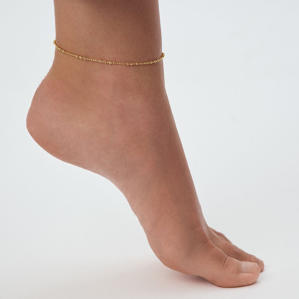 Chaîne de cheville TALIBALL - Doré - Bracelets  | Agatha