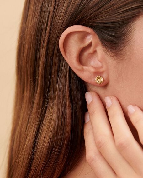 Boucles d'oreilles puces BLOSSOM - Doré - Boucles d'oreilles puces  | Agatha