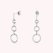 Boucles d'oreilles pendantes PHILRING - Argenté - Boucles d'oreilles  | Agatha