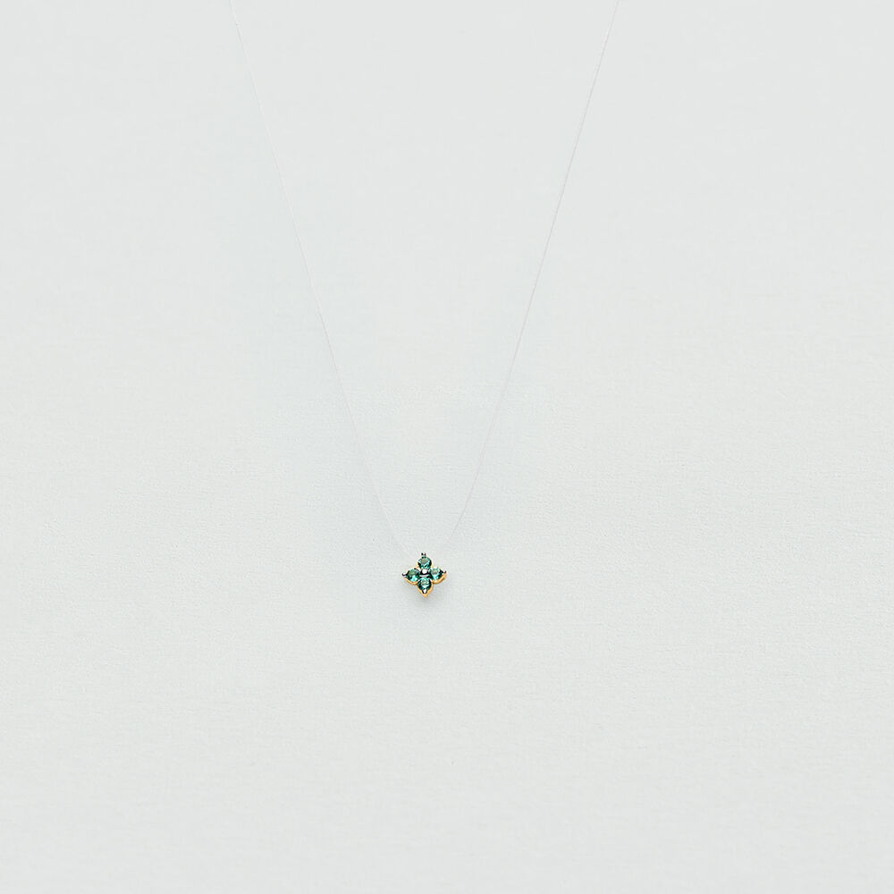 Collier ras du cou BELOVED - Vert / Doré - Colliers fantaisie  | Agatha