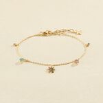 Bracelet souple SPACE AGE - Multicolore / Doré - Bracelets  | Agatha
