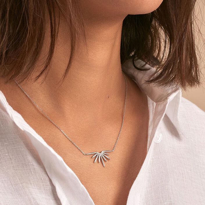 Collier mi-long RADIEUX - Argenté - Colliers  | Agatha