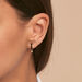 Piercing créole JUNGLY - Noir / Doré - Piercings  | Agatha