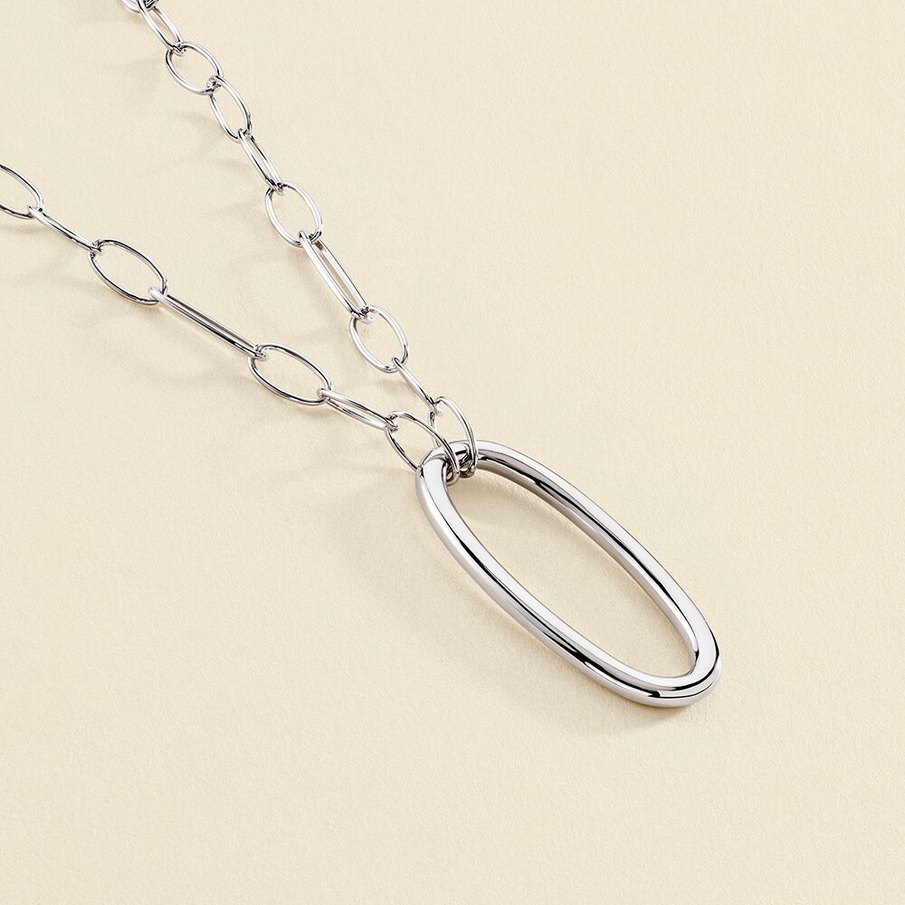 Sautoir CHAIN - Argenté - Colliers  | Agatha