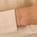 Bracelet souple RONDOU - Cristal / Argenté - Bracelets  | Agatha