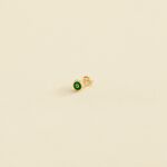 Piercing puce MIX& MATCH - Vert / Doré - Piercings  | Agatha