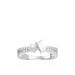 Bague fine GIOIA - Cristal / Argenté - Bagues  | Agatha
