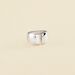 Bague large APERTA - Argenté - Bagues  | Agatha
