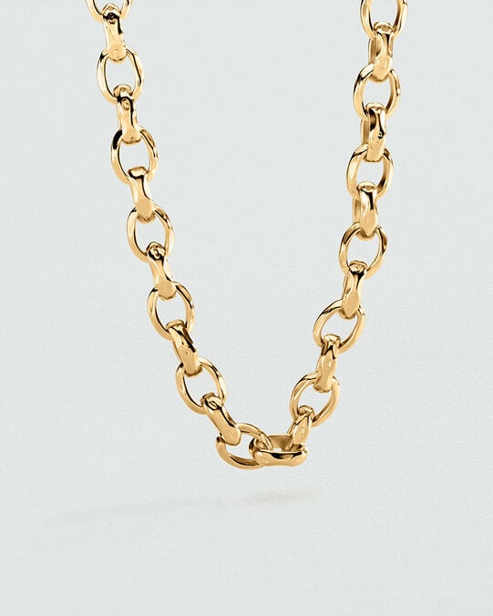Collier ras du cou MAILLE MARTELÉE - Doré - Colliers fantaisie  | Agatha Collier ras du cou MAILLE MARTELÉE - Doré - Colliers fantaisie  | Agatha