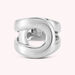 Bague large CURVE - Argenté - Bagues  | Agatha