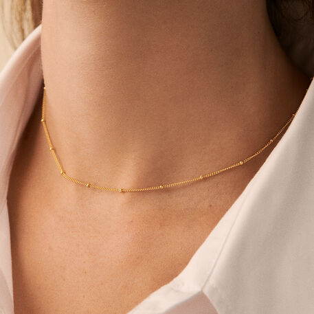 Chaine BALLSHOT - Doré - Colliers  | Agatha