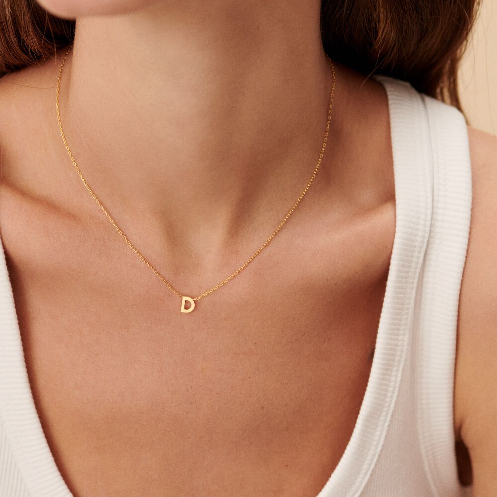 Collier ras du cou ABC - Doré - Colliers fantaisie  | Agatha