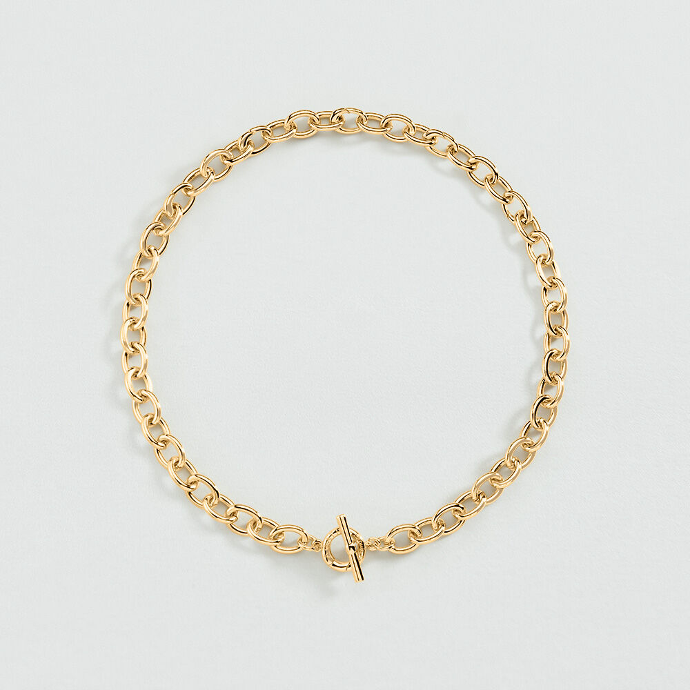 Collier court CHA&Icirc;NE FOR&Ccedil;AT - Dor&eacute; - Colliers ras du cou  | Agatha